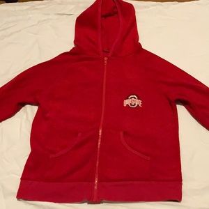 Ohio State zip-up sweatshirt size XS